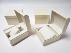 FSC Elegant Custom Plastic Specialty paper Watch Box Factory Price Single Watch Display Packaging Box